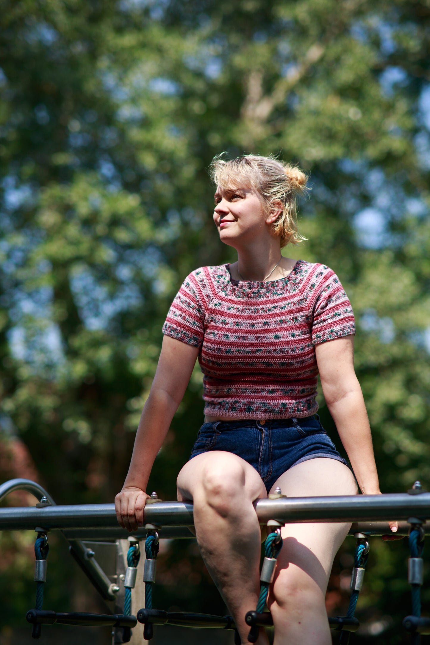 Stripey Spring Tee (ENGLISH PATTERN)