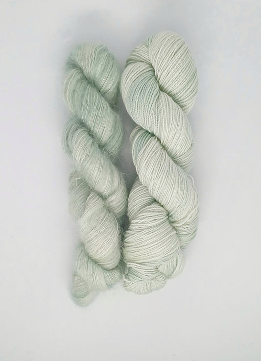 The Pastel Edit "Soft Eucalyptus" on Twisty Sock