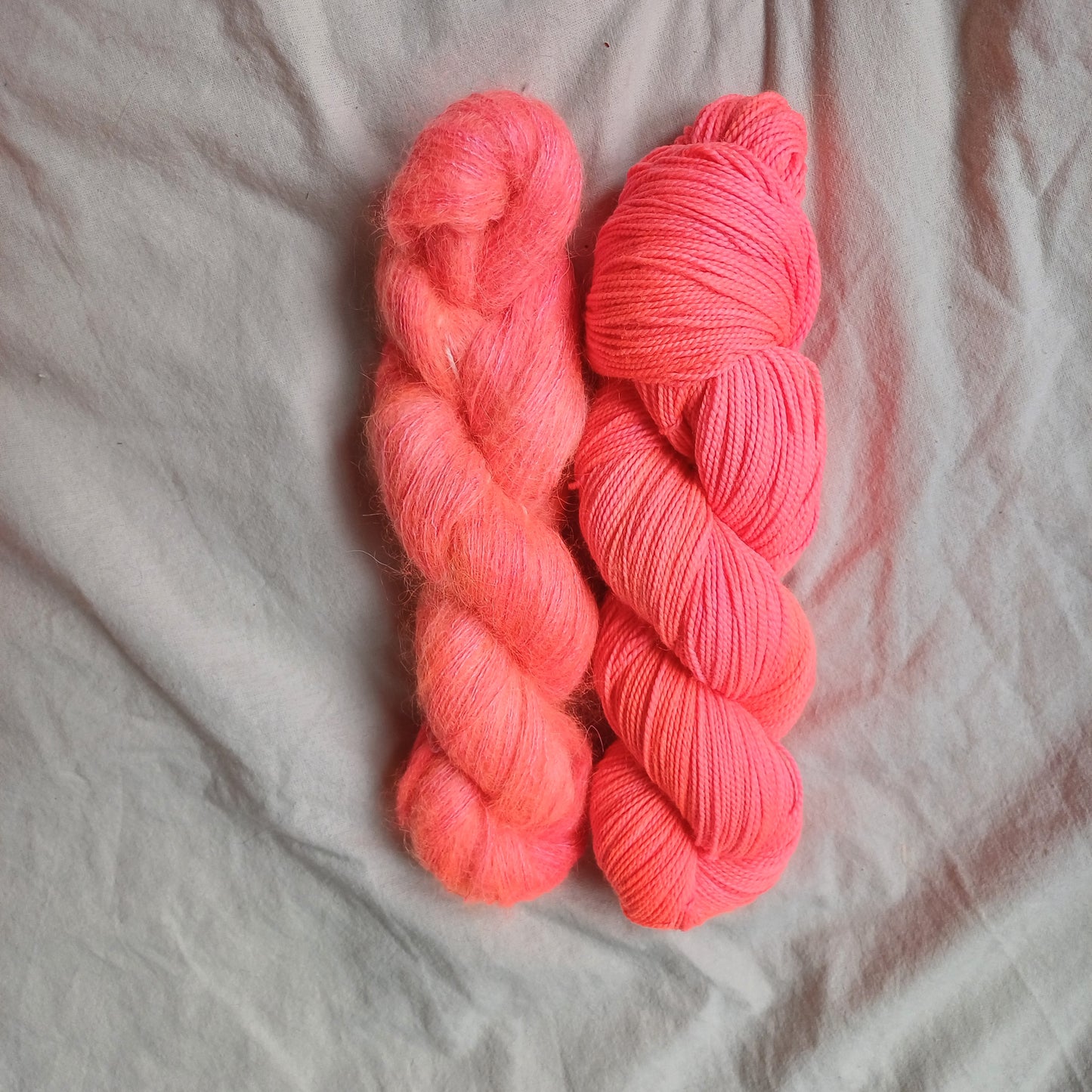 The Neon Edit "Vibrant Red" in Frog Mouse Twisty Sock
