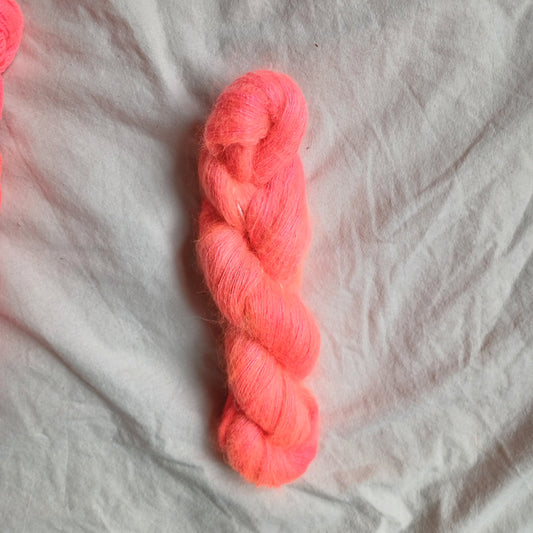 The Neon Edit "Vibrant Red" in Silk Mohair
