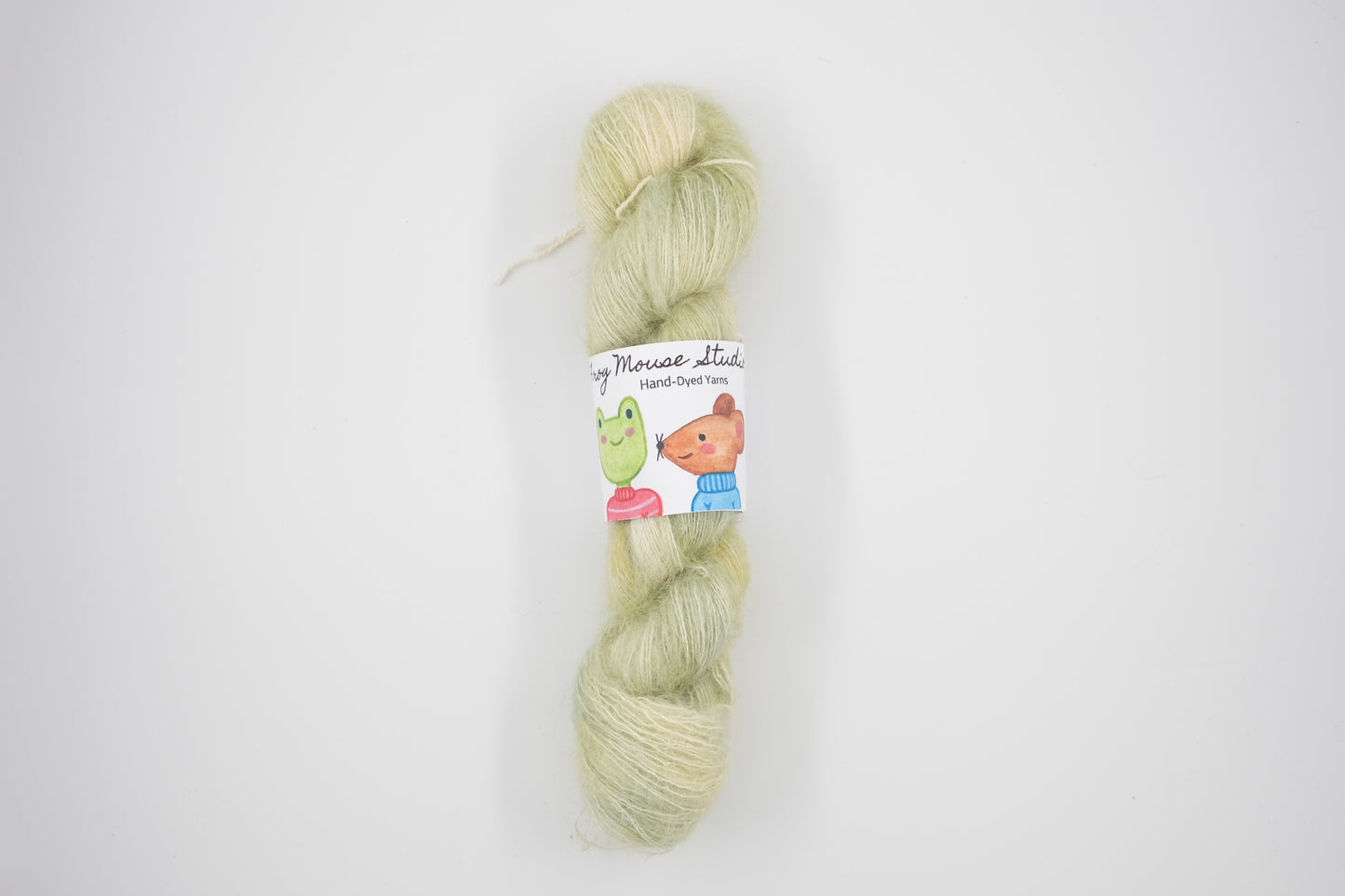 "Apple" on Frog Mouse Silk Mohair