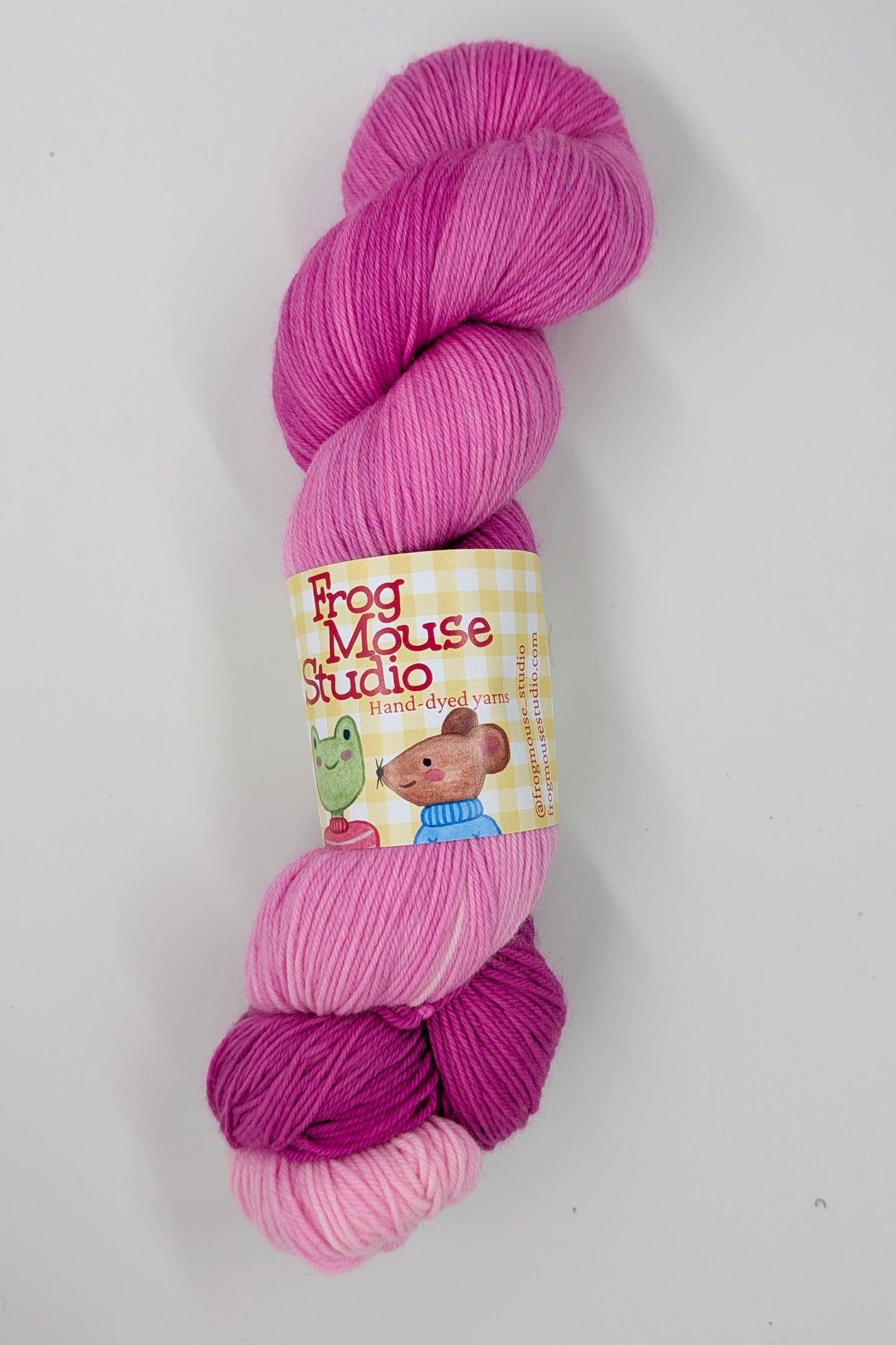 "Magenta Ombre" Essential Sock