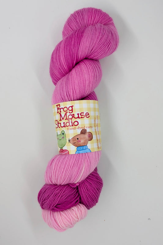 "Magenta Ombre" Essential Sock